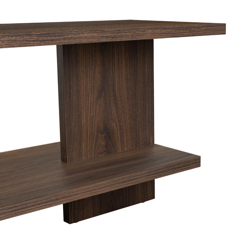 Mesa para TV Leeds, Nogal Europeo, para Televisor hasta 50"