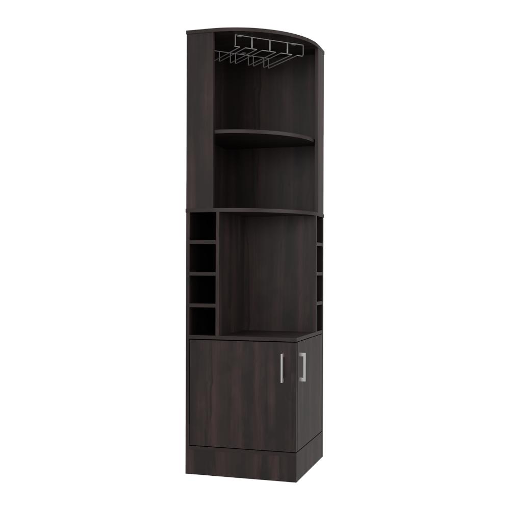 Bar Esquinero Ascher, Kronos Nogal, con Dos Puertas y Porta Copas ZF