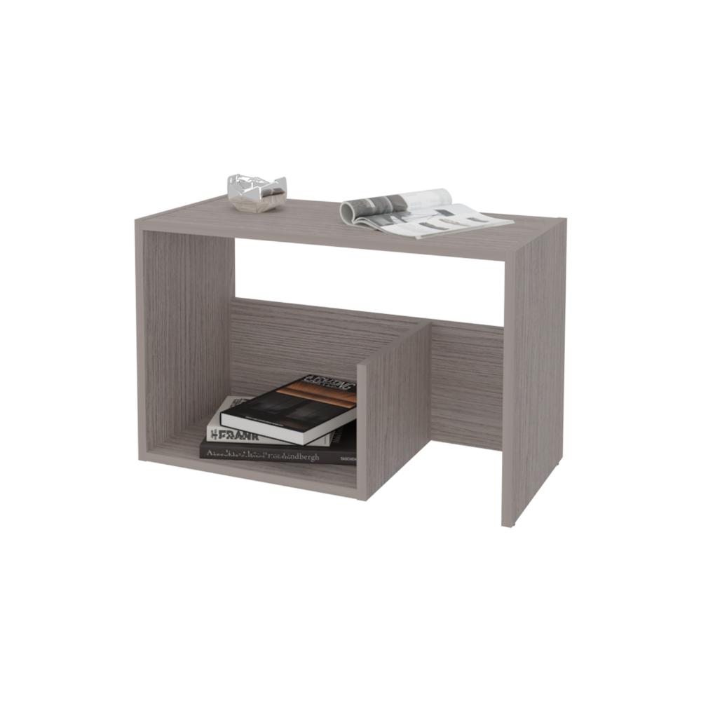 Mesa Auxiliar Evert, Positano, con diseño moderno y espacio para ubicar objetos ZF