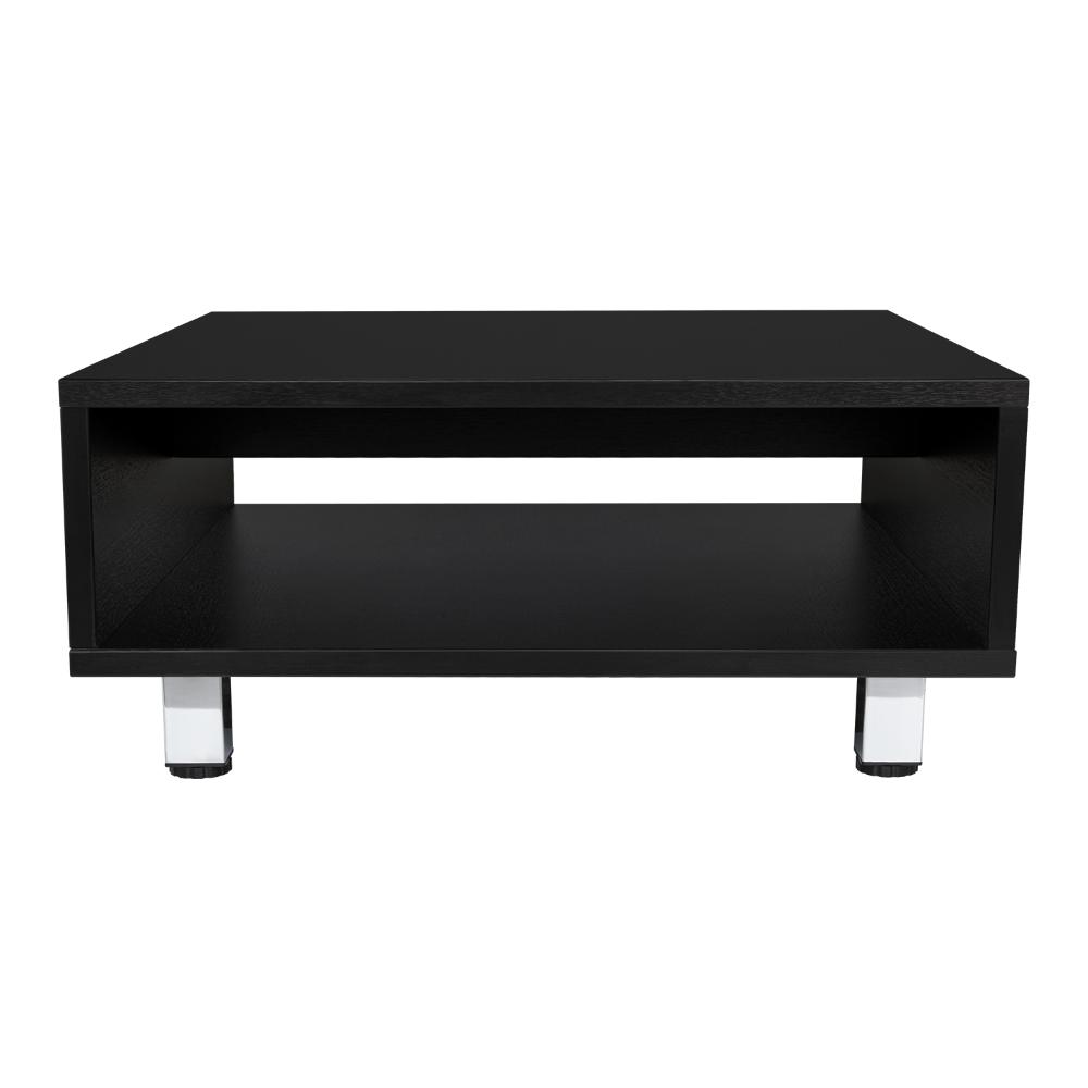 Mesa de Centro Pity, Wengue, con Patas En Acero Cromado ZF
