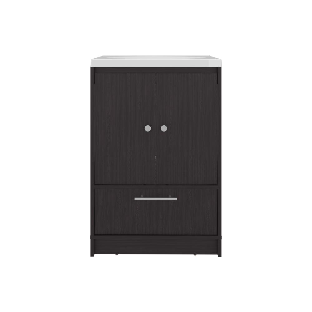 Mueble Para Lavamanos Madison, Wengue, Incluye Lavamanos Praia 60 ZF