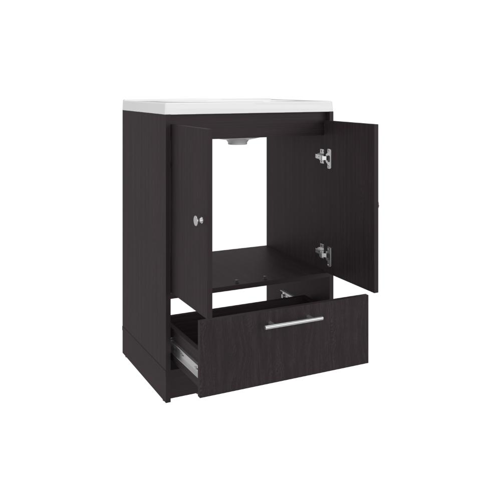 Mueble Para Lavamanos Madison, Wengue, Incluye Lavamanos Praia 60 ZF