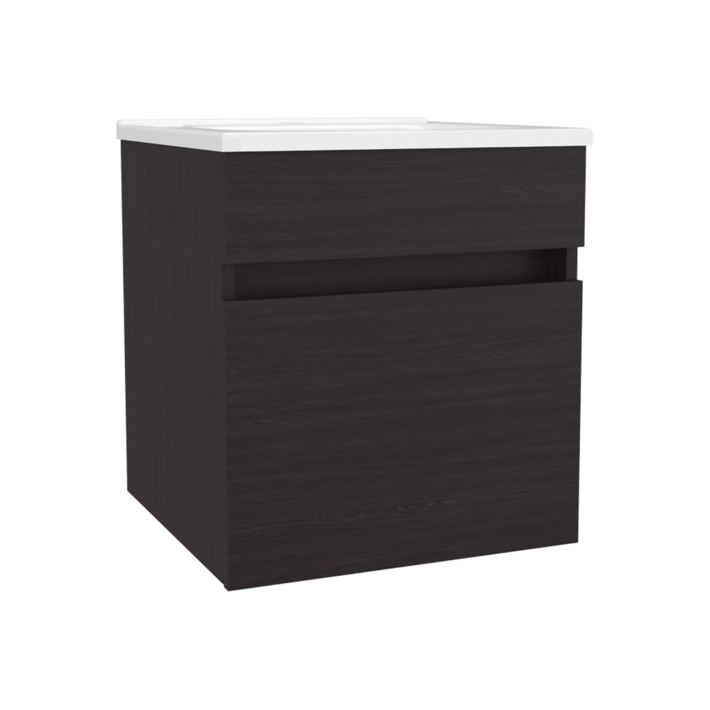 Mueble para Lavamanos Primax, Wengue, con Espacio Para Ubicar Objetos de Aseo ZF