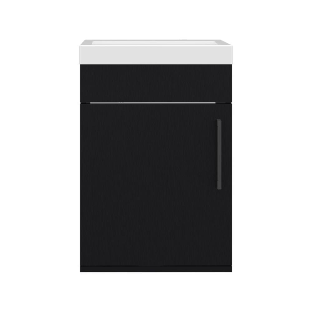 Mueble Lavamanos Flotante Oxford, Wengue, Incluye Lavamanos 40cm ZF