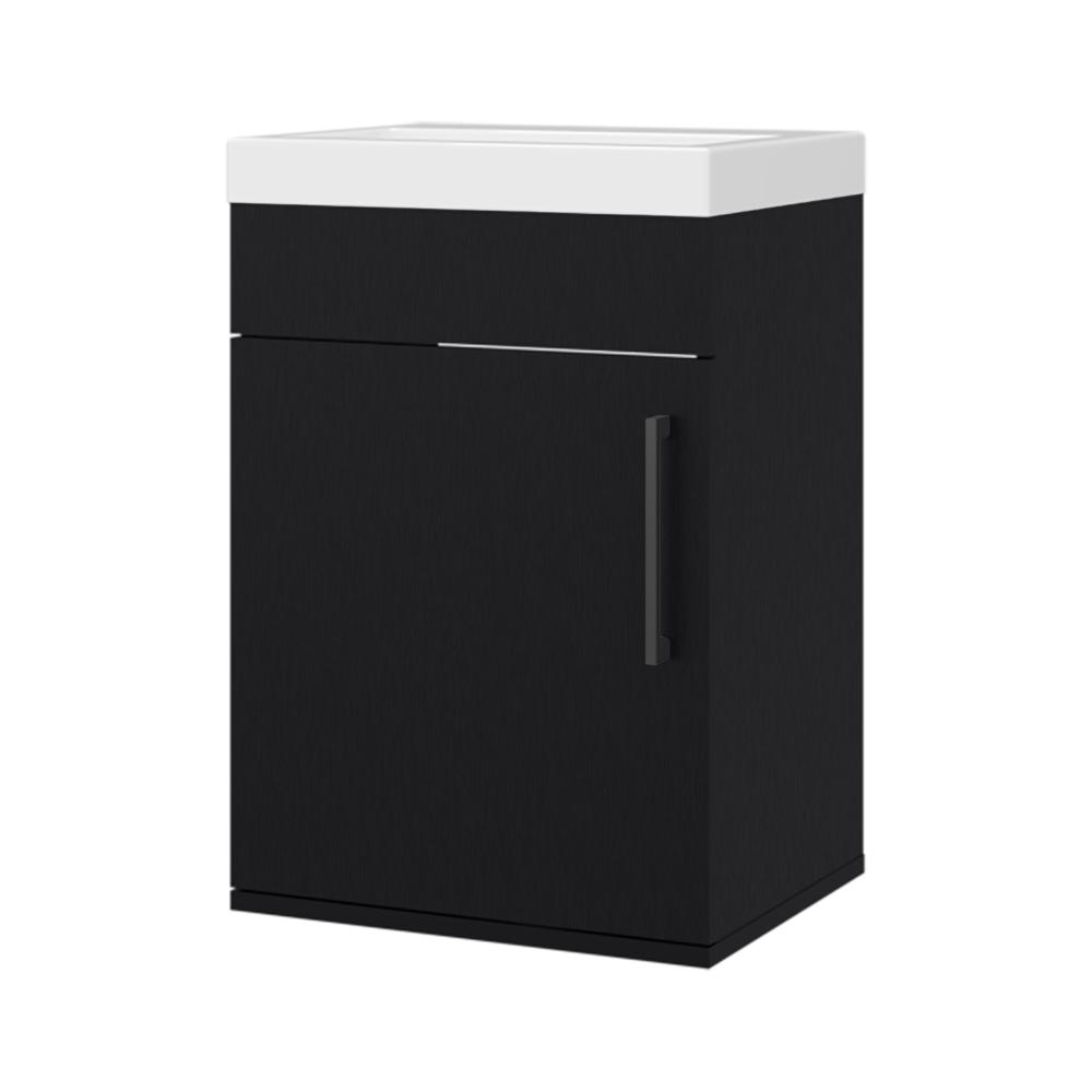 Mueble Lavamanos Flotante Oxford, Wengue, Incluye Lavamanos 40cm ZF
