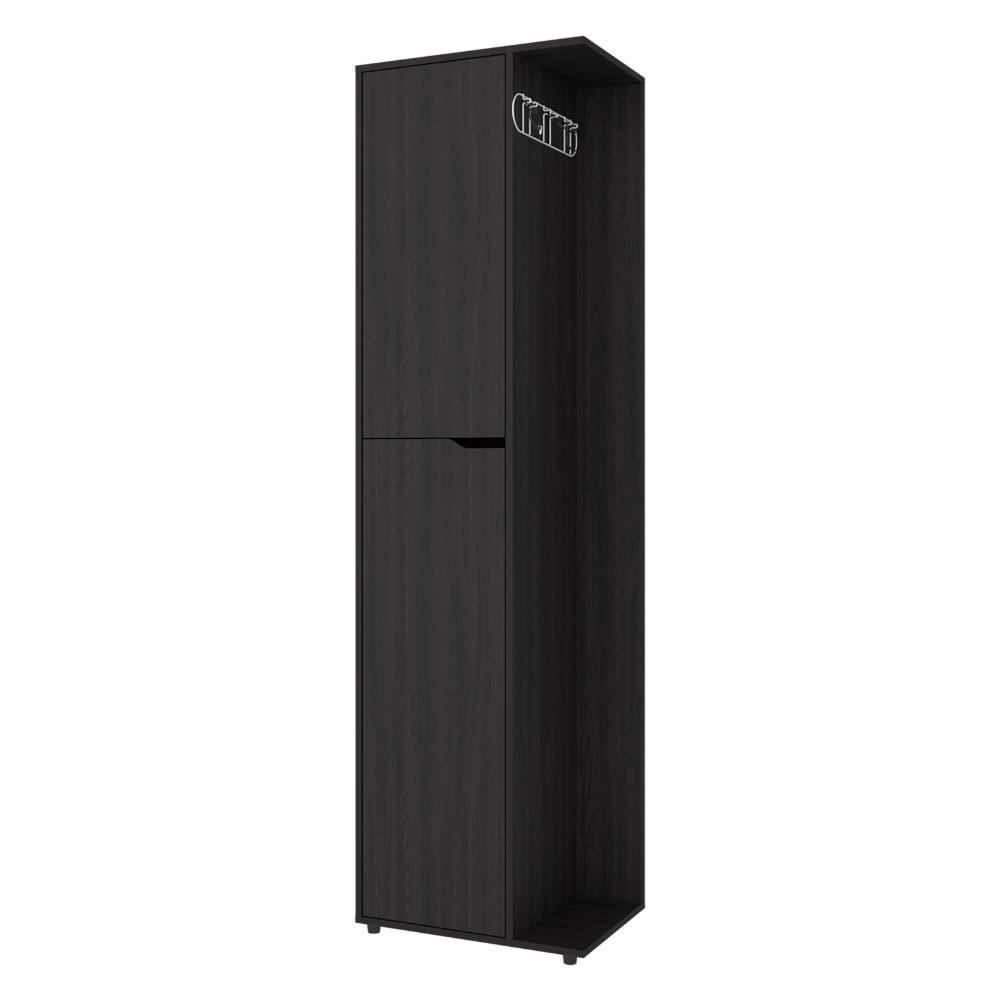 Mueble de Aseo Cruella, Wengue, Incluye colgador para escobas ZF