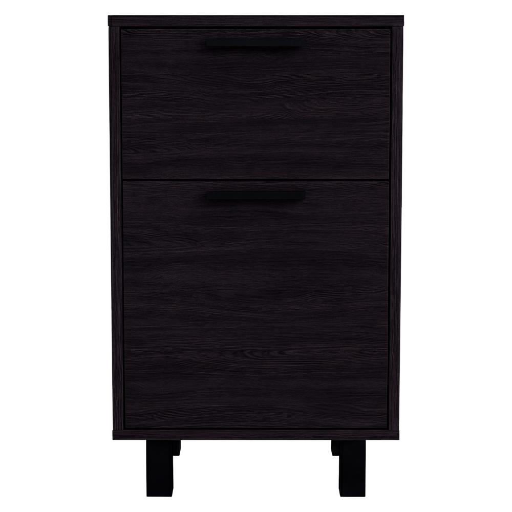Mesa de Noche Secret, Kronos Wengue, con una puerta y cajón secreto ZF