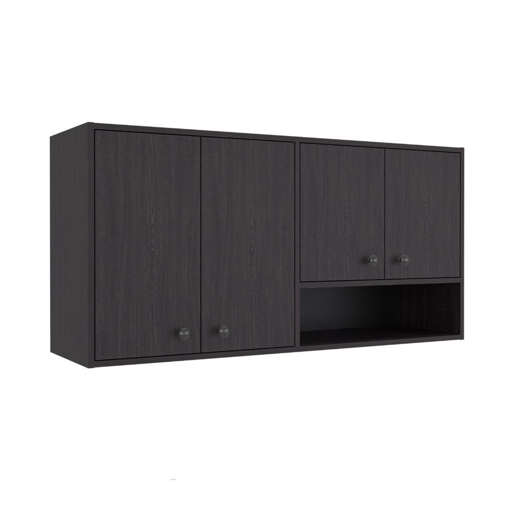 Gabinete Superior Cantabria 120, Wengue, con Cuatro Puertas Batientes ZF