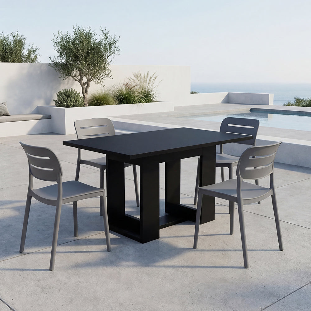 Combo Comedor Lucin, Incluye Comedor y 4 Sillas