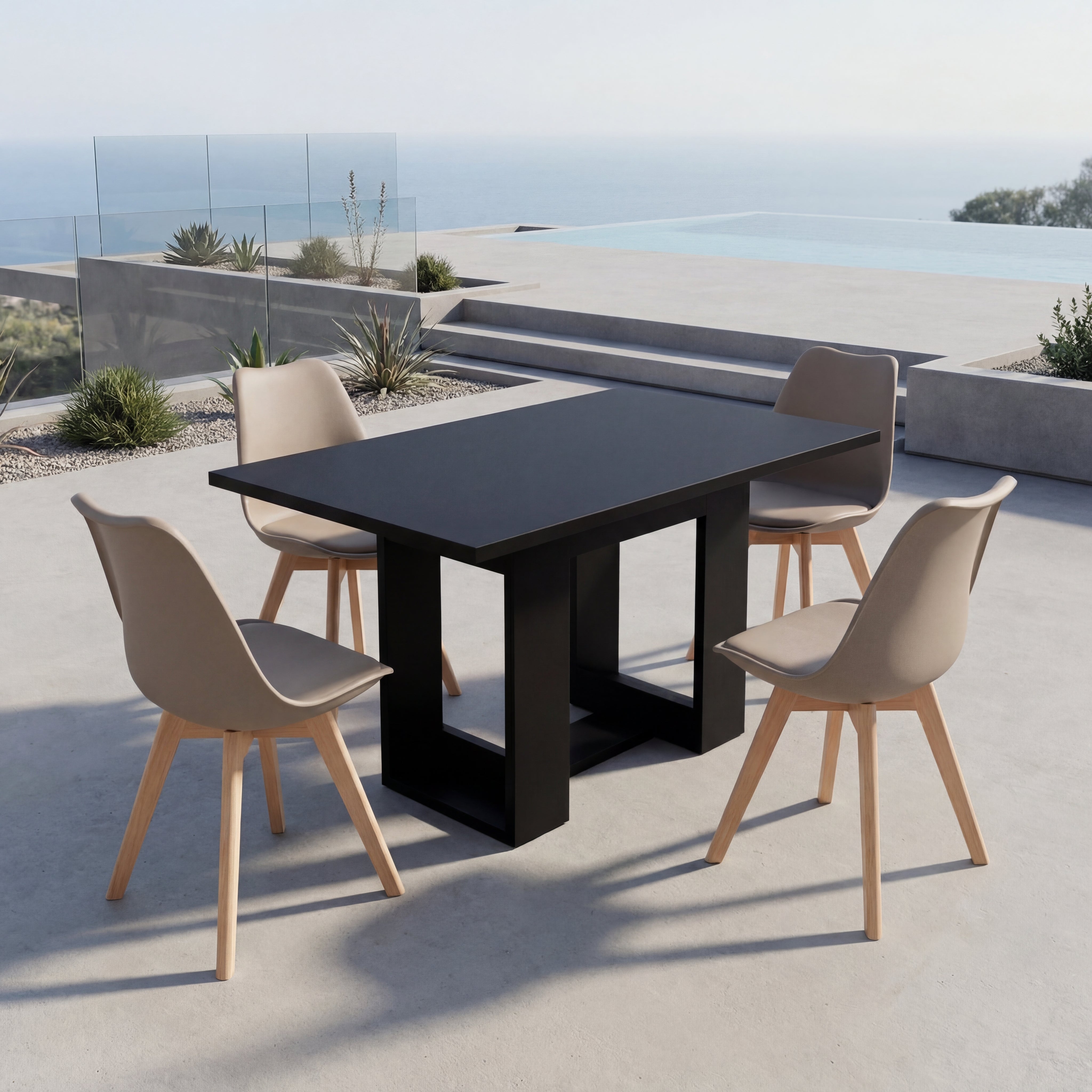 Combo Comedor Ritual, Incluye Comedor y 4 Sillas
