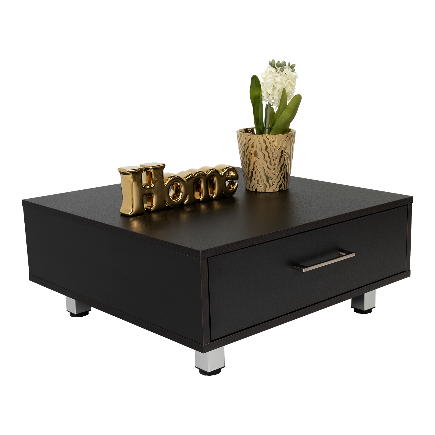 Mesa de Centro Ascher, Wengue, con Un Cajón ZF