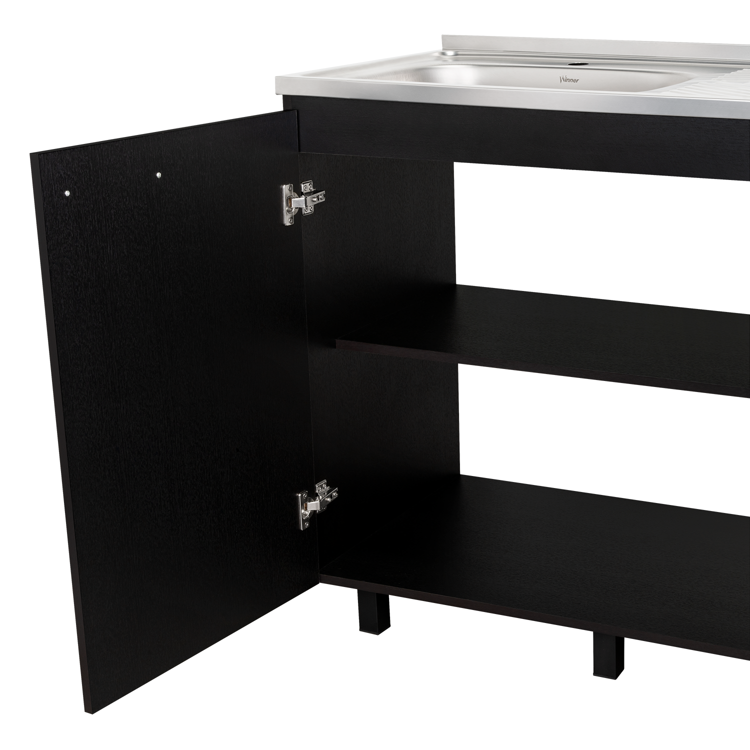 Gabinete Inferior Cantabria, Wengue, Ideal para Espacio Reducidos ZF