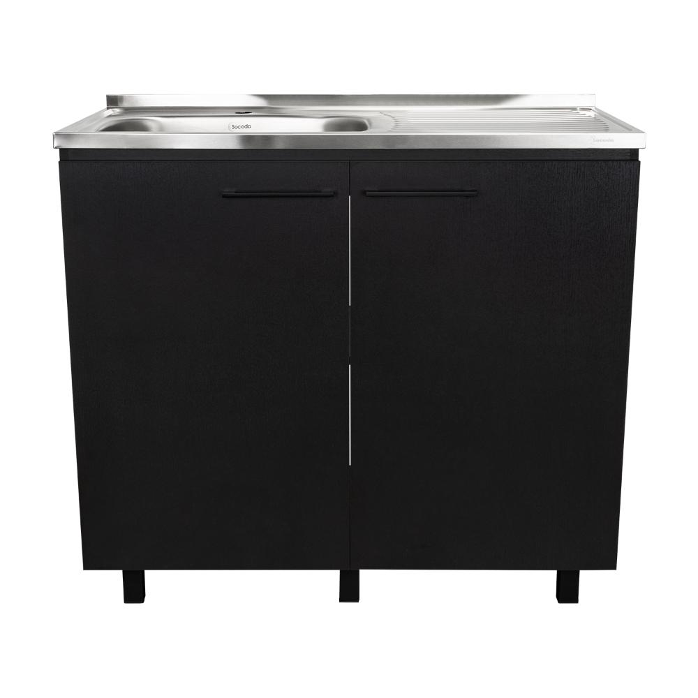 Gabinete Inferior Cantabria, Wengue, Ideal para Espacio Reducidos ZF
