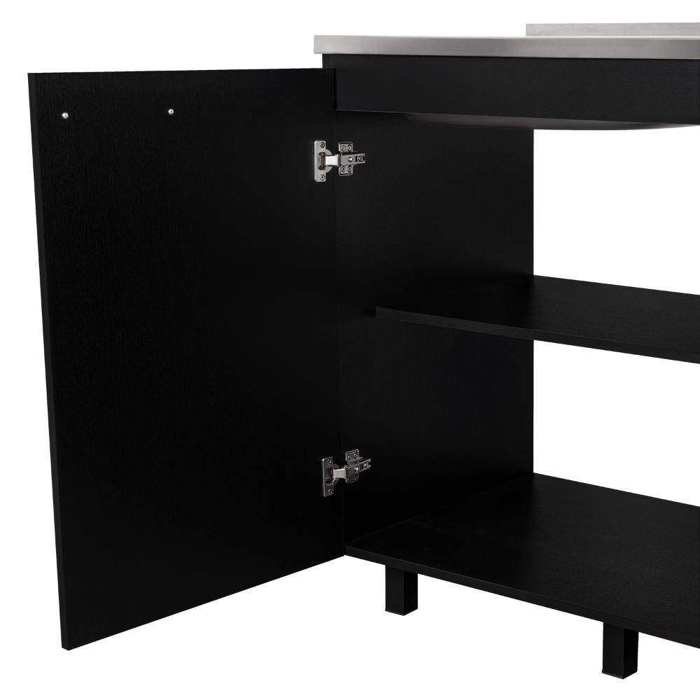 Gabinete Inferior Cantabria, Wengue, Ideal para Espacio Reducidos ZF