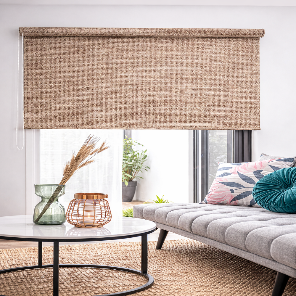 Persiana Enrollable Blackout Decorativo Zen Arena 200x140