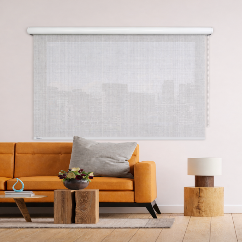Persiana Enrollable Premium Screen Clasico Blanco 180X140