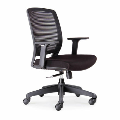Silla de Oficina Ergonómica Afinity Negra