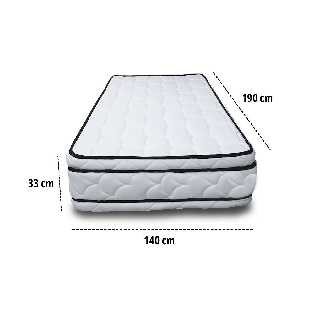 Colchon Nube Doble Pillow 140x190 Doble