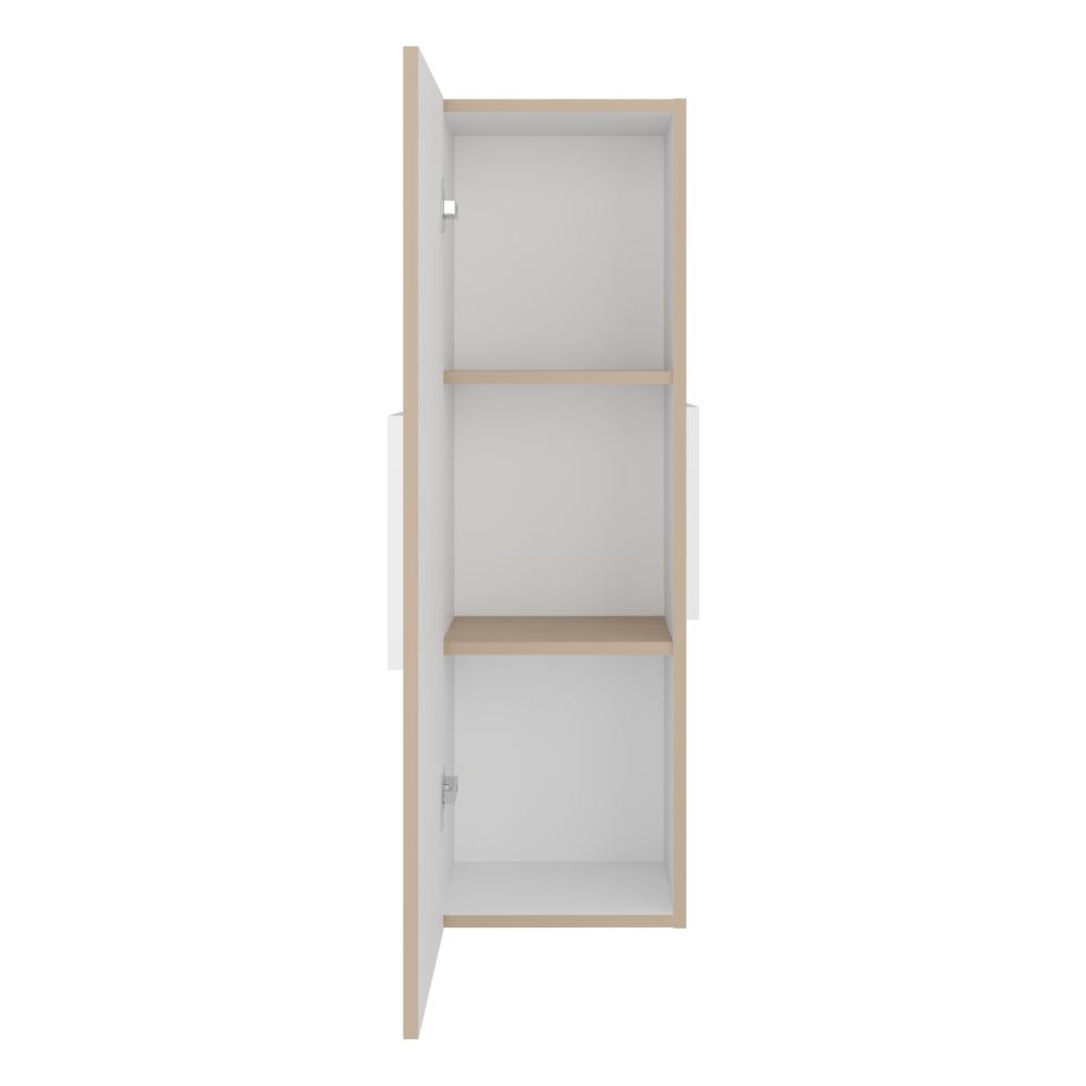 Gabinete de Baño Picasso, Cartagena y Blanco, con Espacio para Guardar Objetos de Aseo