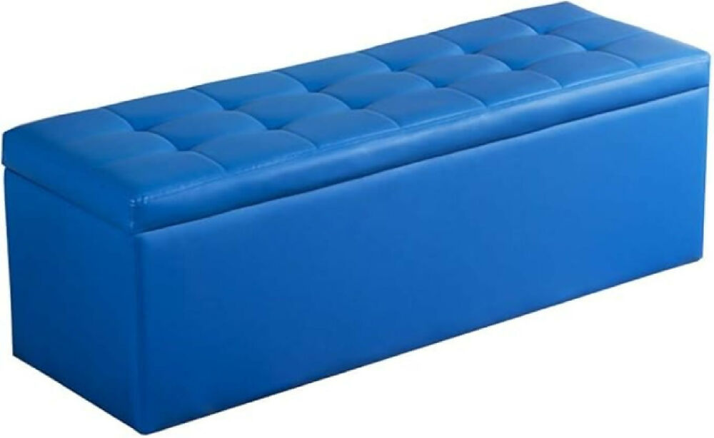 puf baul azul sintetico 1.1