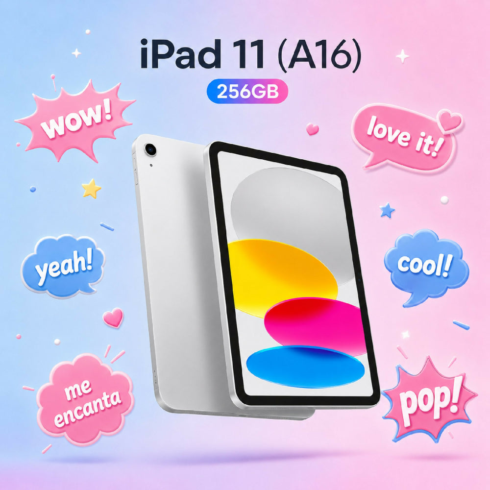 Tablet Apple IPad 11 Pulgadas 256gb A16 + Obsequio Smartwatch Y Audífonos Plateado