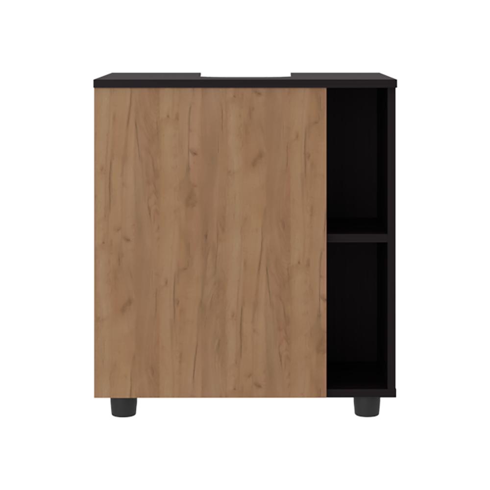 Mueble Para Lavamanos Pascuale, Wengue y Fresno Europeo, No incluye Lavamanos ZF