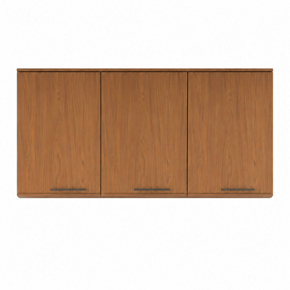 Cocina 120 cm Dominica 5 Puertas 2 Cajones - Natural/Blanco Apagado