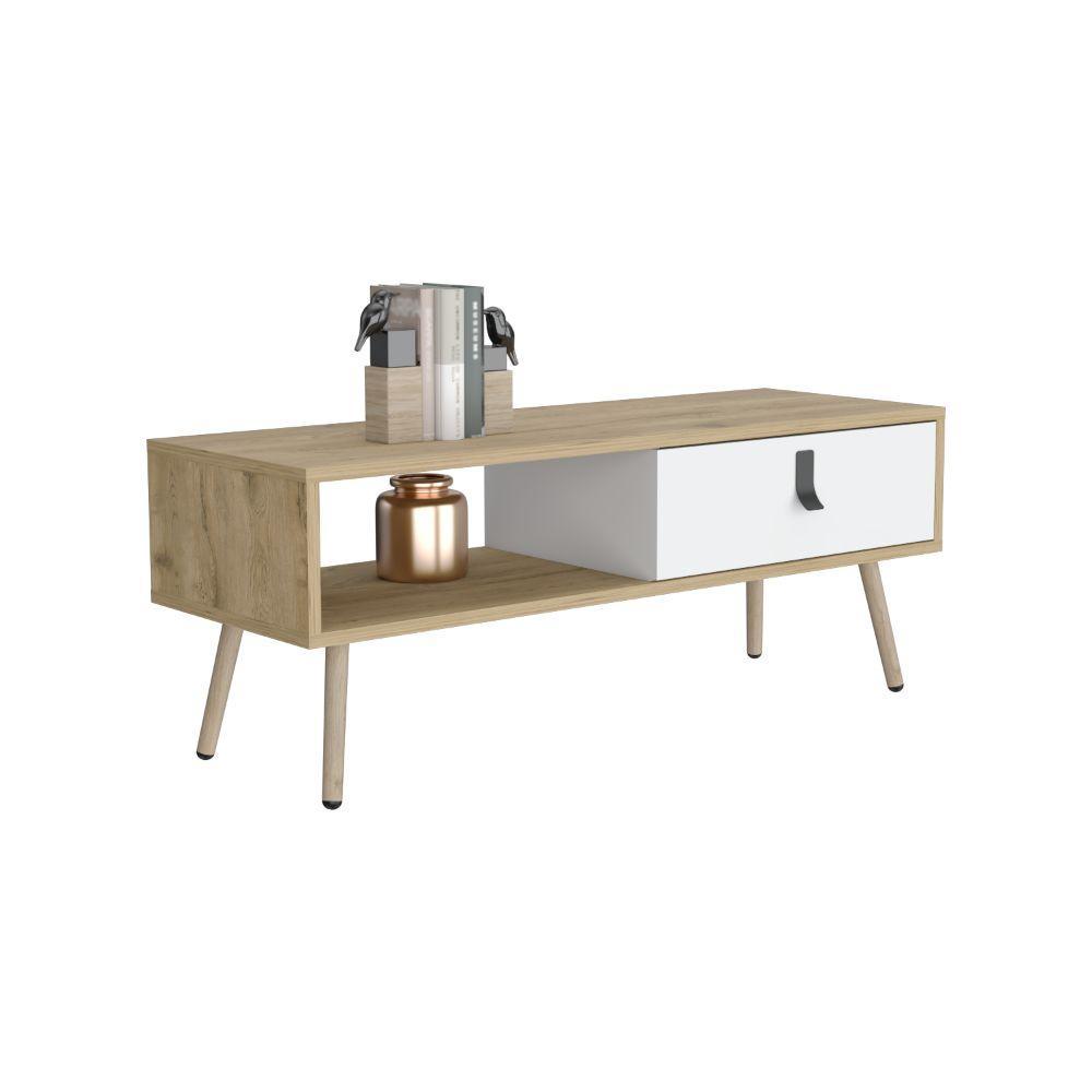 Combo para Sala Maory, Incluye Mesa de TV y Mesa de Centro