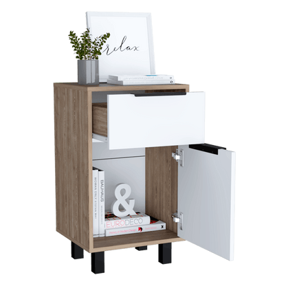 Combo Para Habitación Roblef, Incluye Cama - Colchón - Closet - Mesa de Noche y Espejo