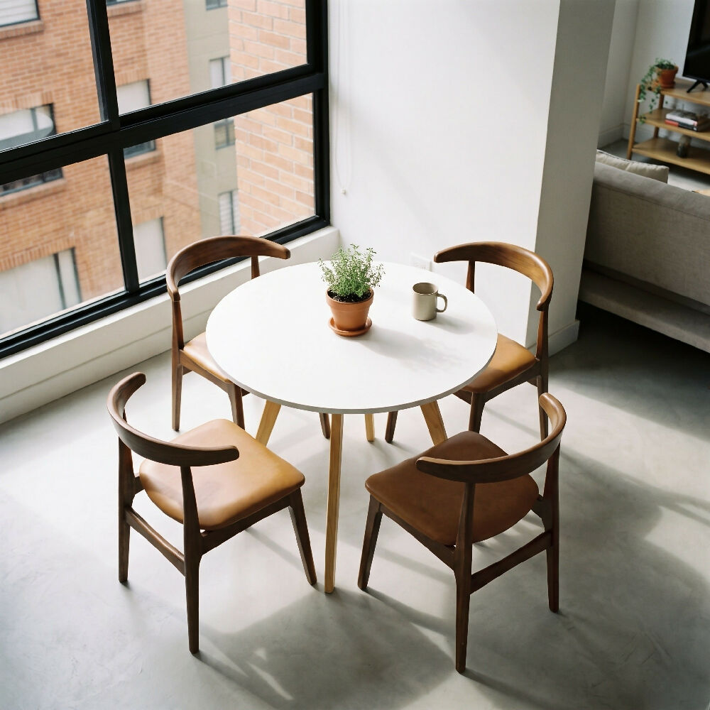 Comedor Nórdico Circular 80