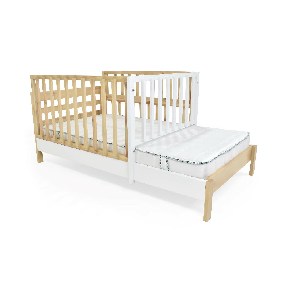 Cama Cuna Cincinnati 110x201x95 Infantil Natural