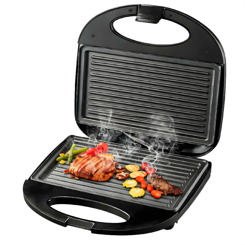 Sanduchera Sokany SK-08110 De 800W Con Placas Antiadherentes