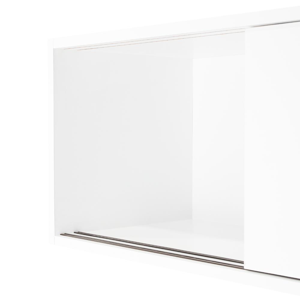 Gabinete Auxiliar Tanix, Blanco Duqueza, con puertas corredizas ZF