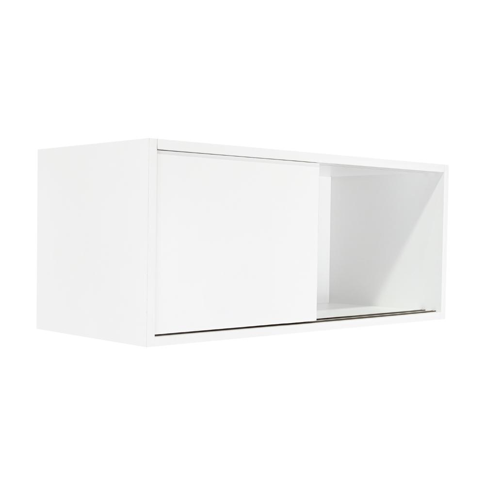 Gabinete Auxiliar Tanix, Blanco Duqueza, con puertas corredizas ZF