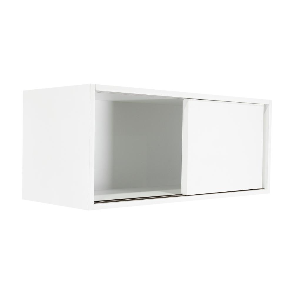 Gabinete Auxiliar Tanix, Blanco Duqueza, con puertas corredizas ZF