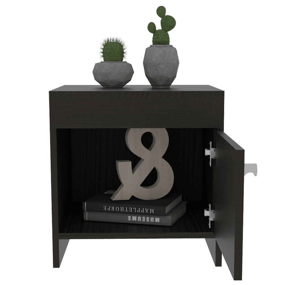 Combo para Habitación Adara, incluye Mesa de Noche y Mesa Flotante de TV