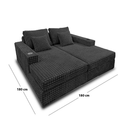 Sofa Hermes negro