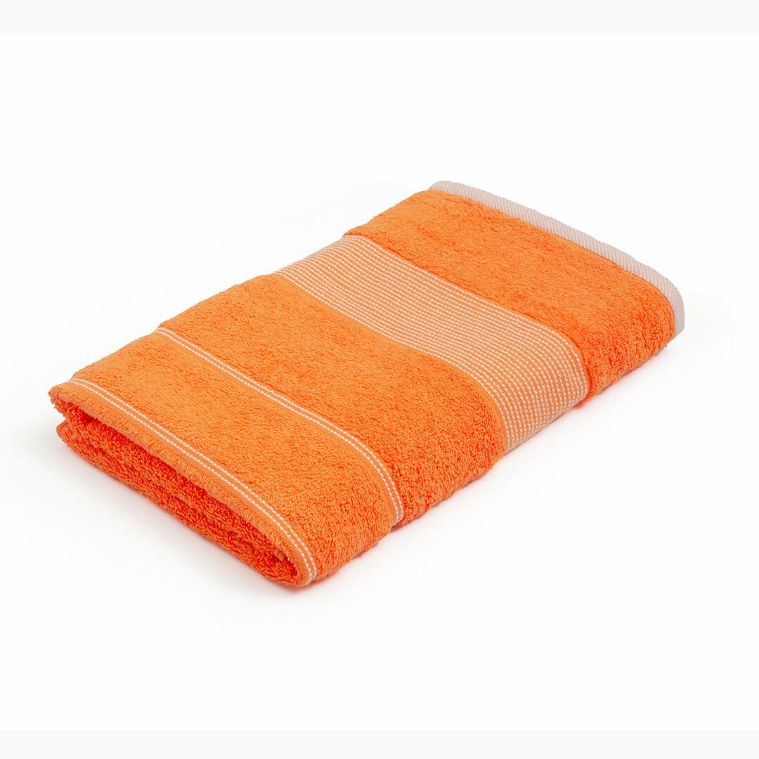 Toalla Horizonte 450G Naranja 0,70 X 1,40 Aprox.