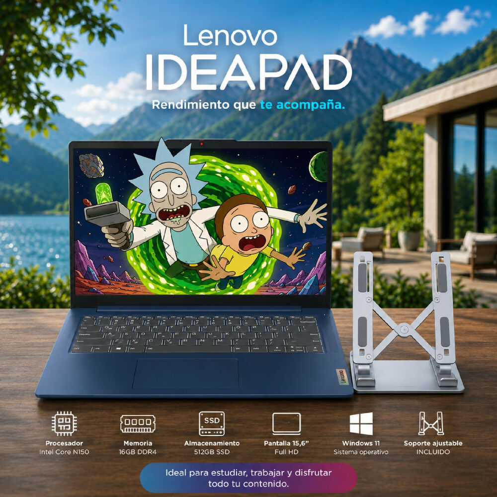 Laptop Lenovo Slim 3 Amd Ryzen 3 512gb Ssd + Regalo Gratis