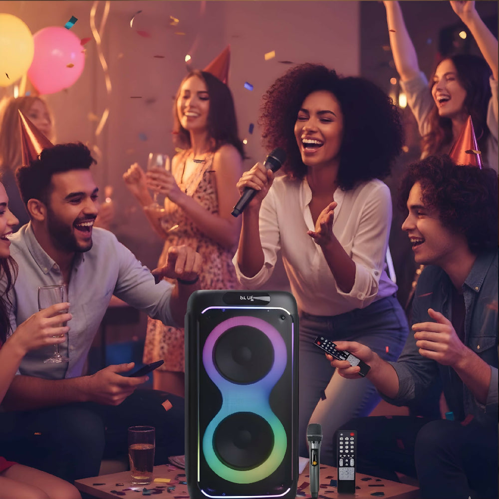 Parlante Bluetooth Movisun Elite220 Batería De Larga Duración
