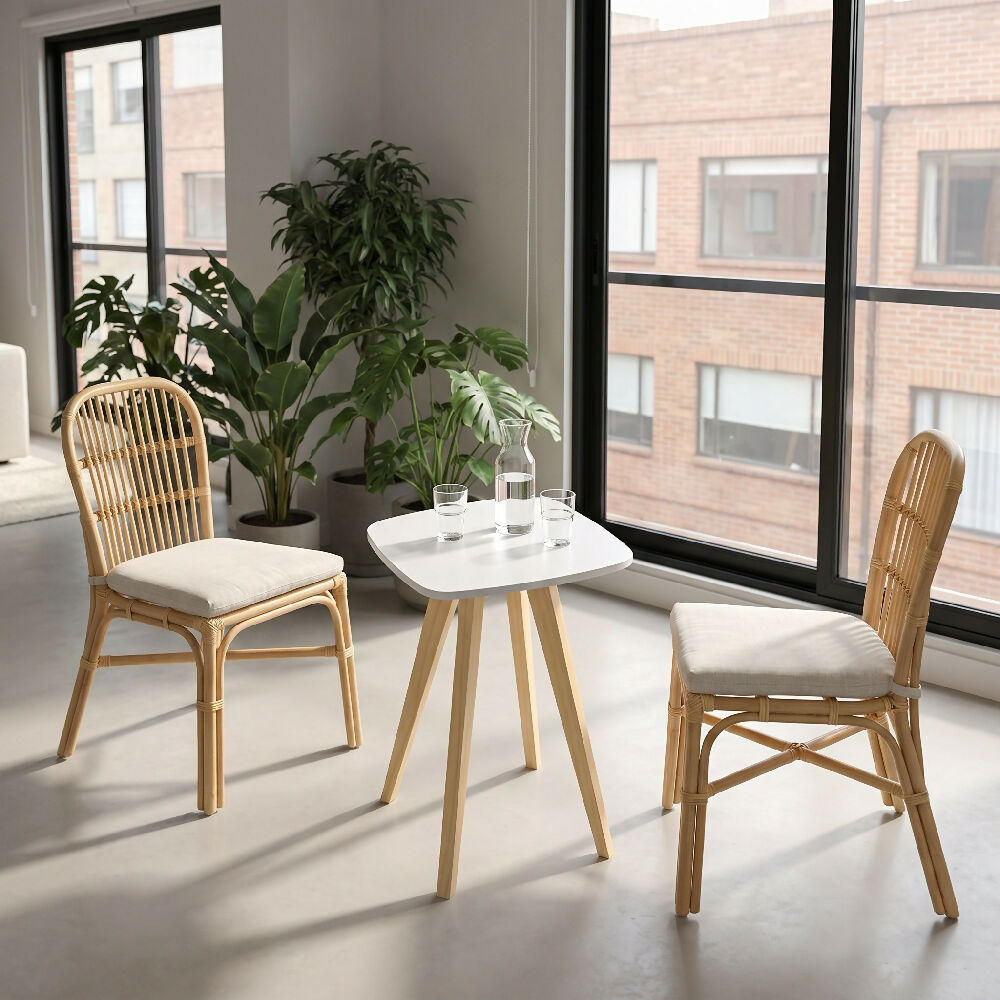 Comedor Nórdico Cuadrado 50