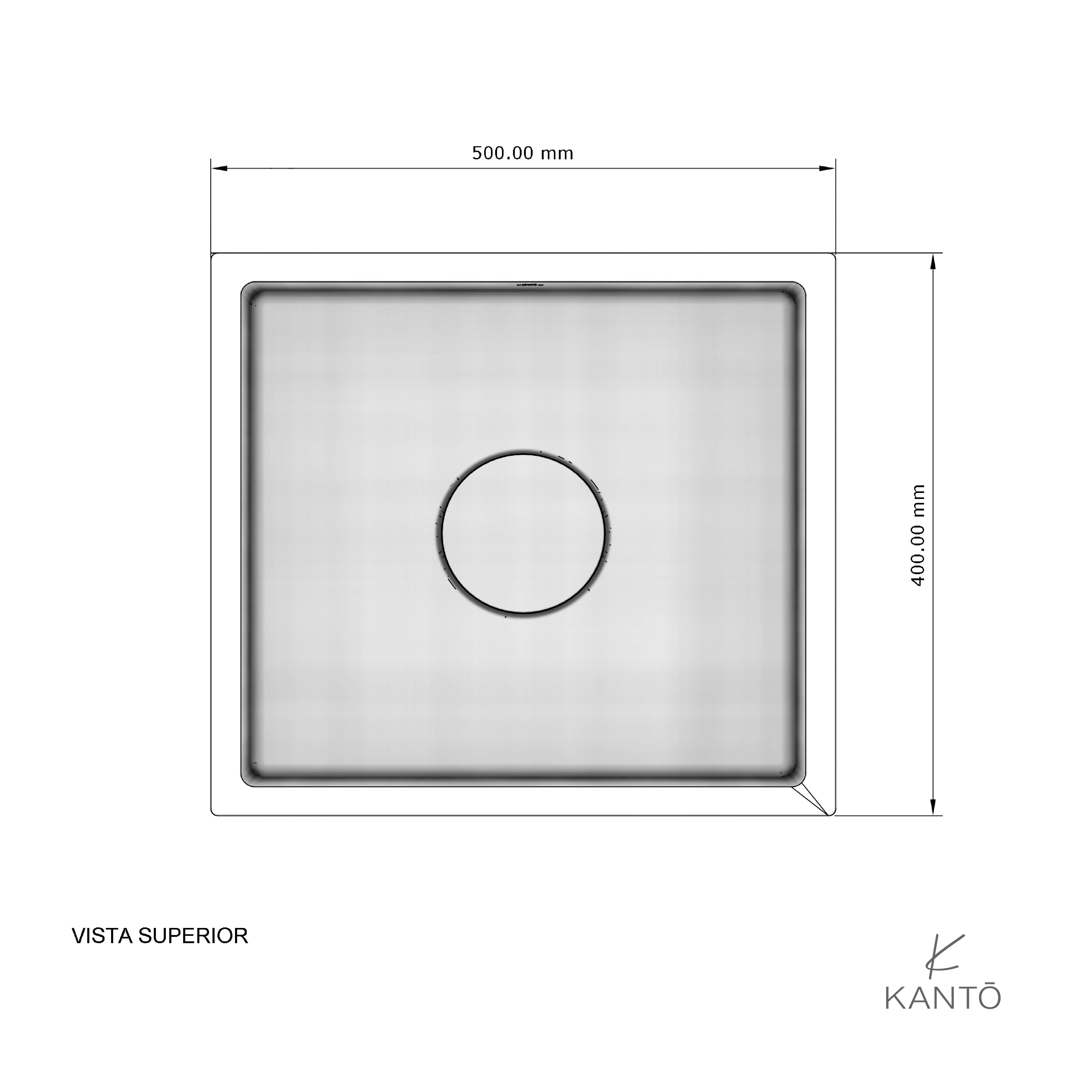Lavaplatos Nobu Acero 304 Nano, Negro