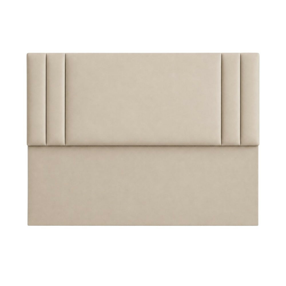 Cabecero Queen 160x60+55 Milán Beige Tela