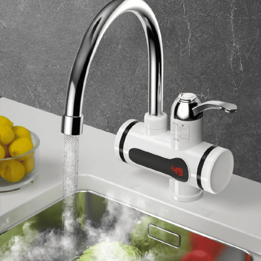 Grifo Calentador De Agua Instantáneo Eléctrico Para Cocina