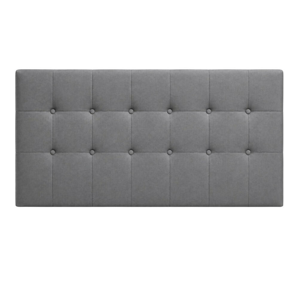 Cabecero Sencillo 100x60 Cuadros Grandes Rojo Tela