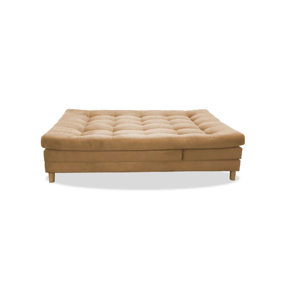 Sofacama Bieri 5 posiciones Reclinable Camel