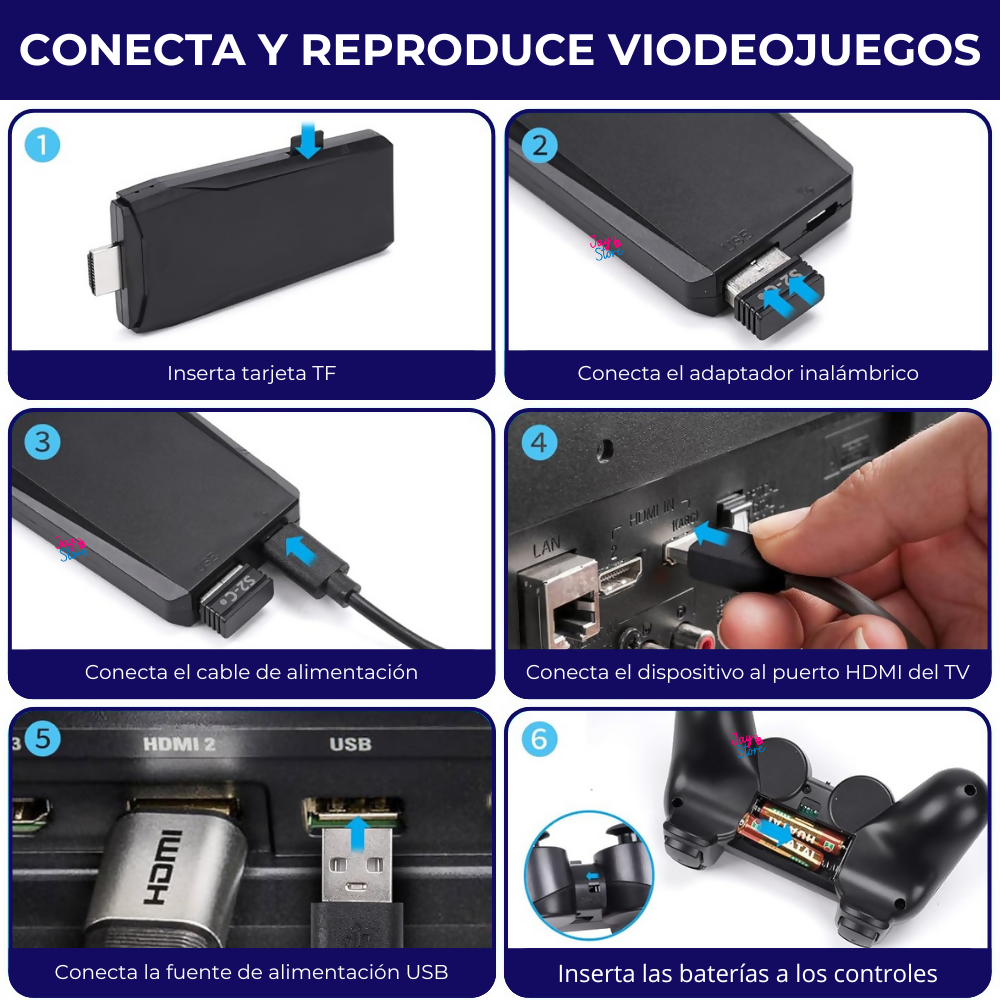 Consola Retro Inalámbrica 4k Más De 20.000 Videojuegos Clásicos