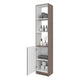 Organizador de Baño Aqua, Avellana y Blanco, con Variedad de Entrepaños ZF