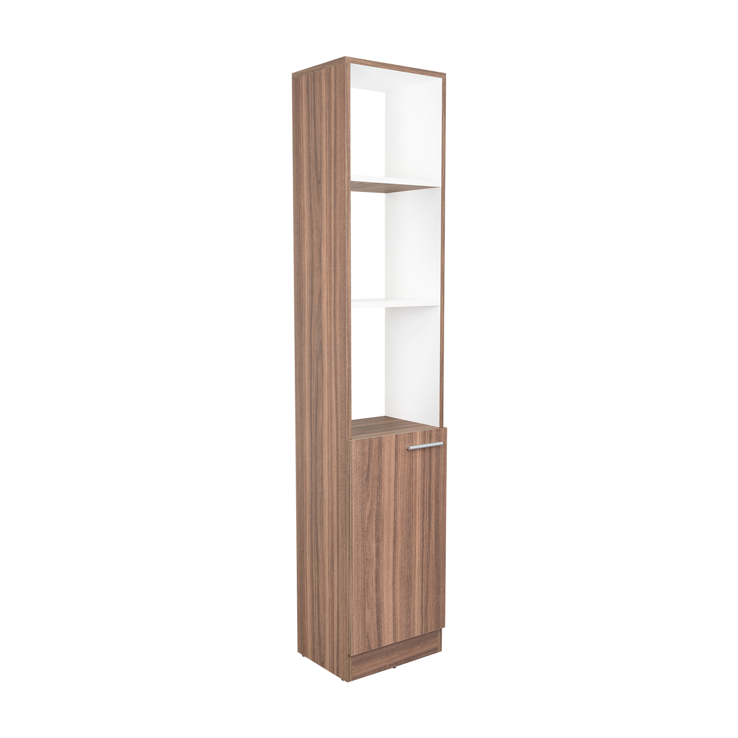 Organizador de Baño Aqua, Avellana y Blanco, con Variedad de Entrepaños ZF