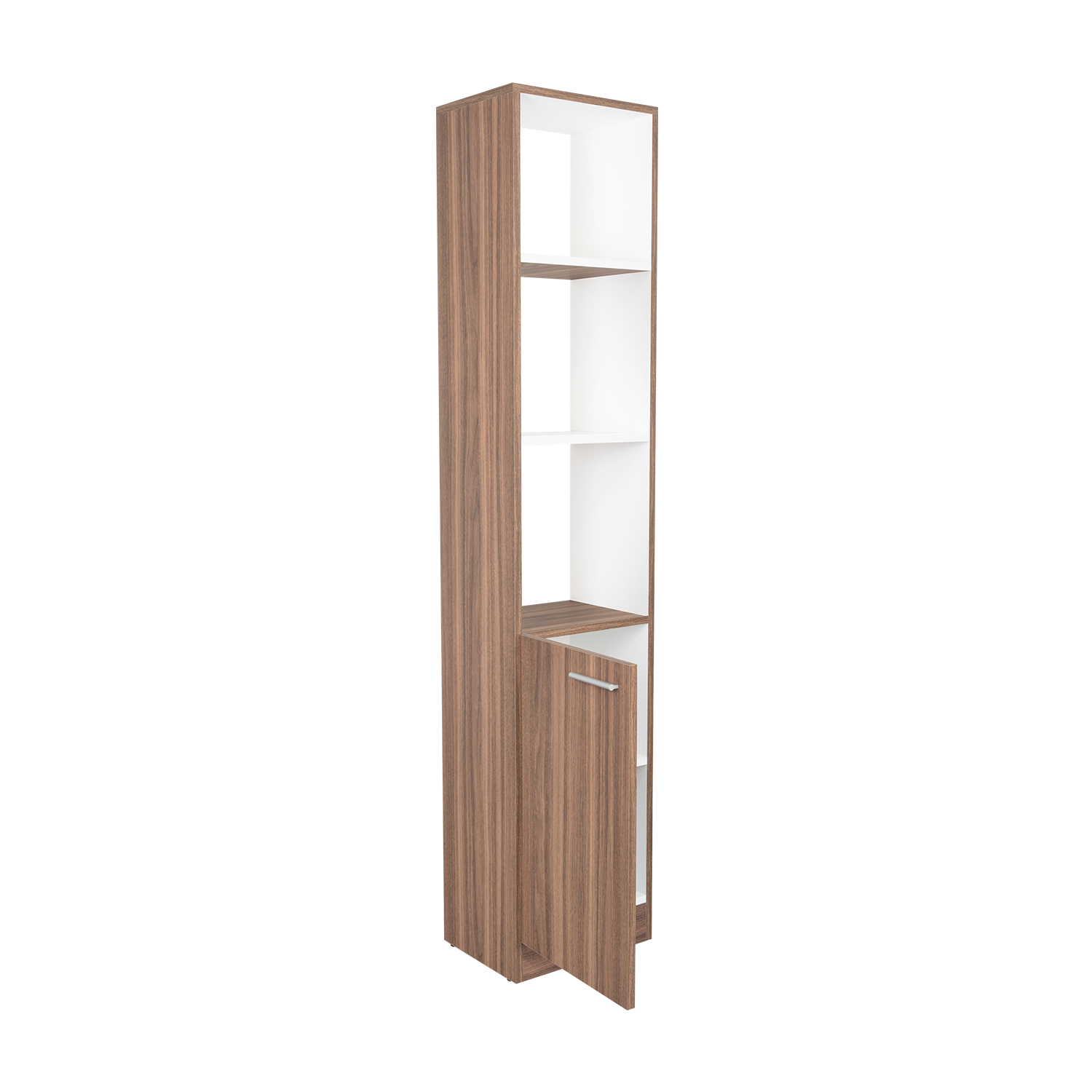 Organizador de Baño Aqua, Avellana y Blanco, con Variedad de Entrepaños ZF